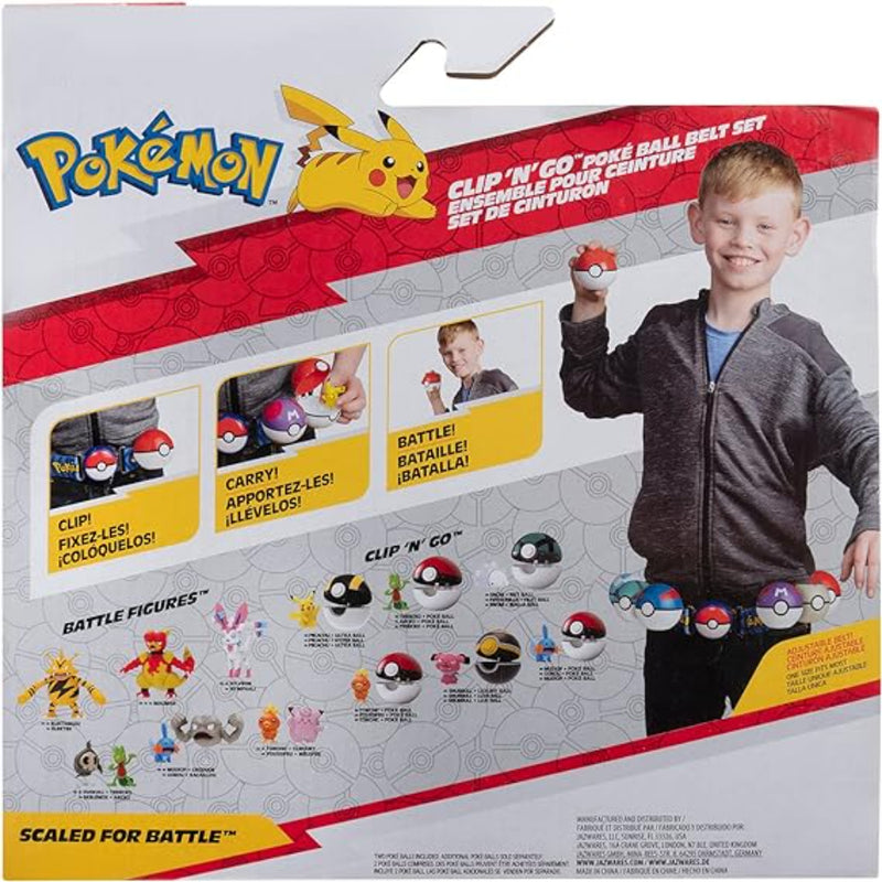 Pokémon Poké Bola Set De Cinturón Machop - Toysmart_003