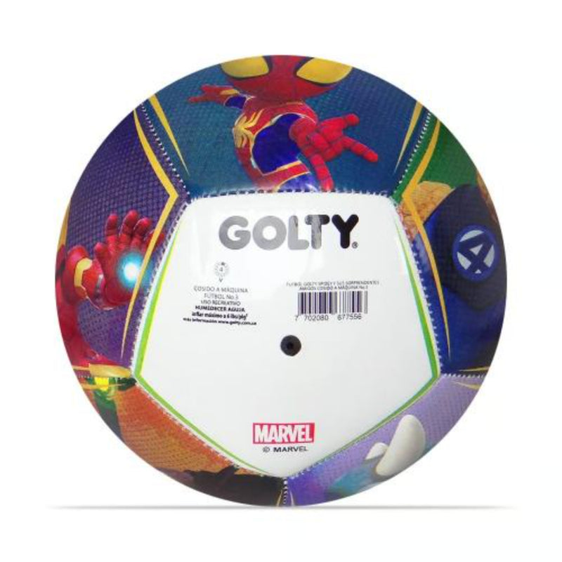 Futbol Cosido A Maquina Spidey Friends Vs Villains No. 3 - Toysmart_005