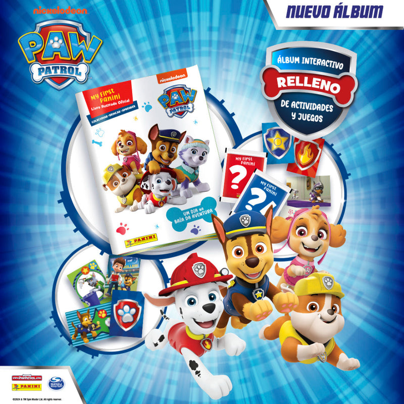 MY FIRST PANINI PAW PATROL COLECCION COMPLETA