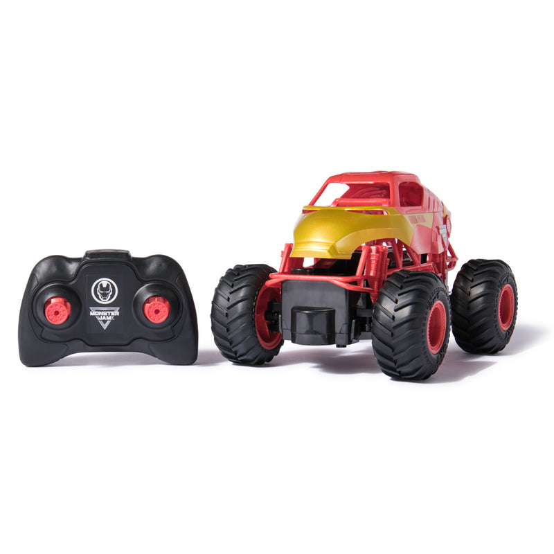 Monster Jam Marvel - Iron Man Escala A 1:24 - Toysmart_002