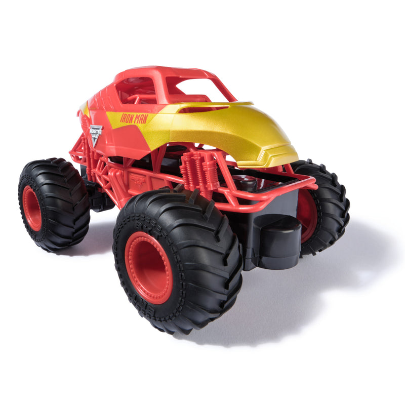 Monster Jam Marvel - Iron Man Escala A 1:24 - Toysmart_003