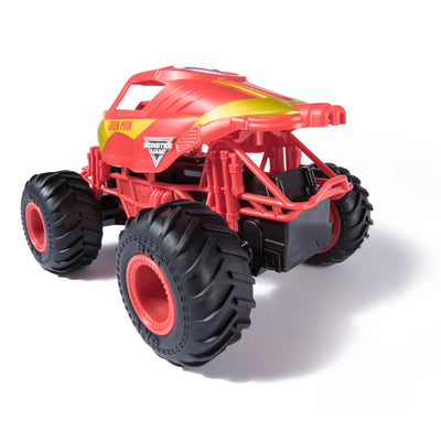 Monster Jam Marvel - Iron Man Escala A 1:24 - Toysmart_004