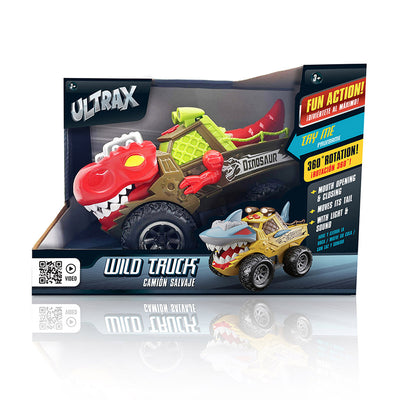 Ultrax: Track Fricción Dinosaurio Luz Y Sonido - Toysmart_001