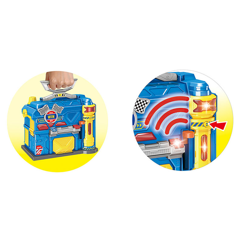 Ultrax: Garaje Con 2 Vehículos Die Cast Luz Y Sonido - Toysmart_007