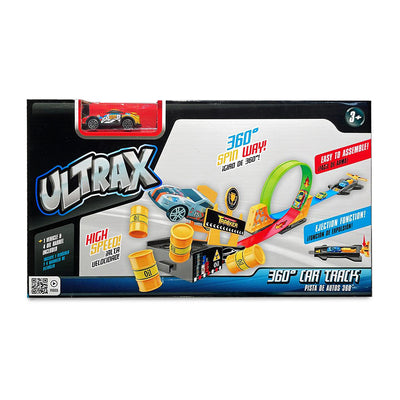 Ultrax: Pista Barriles Loop360 Vehículo Die Cast - Toysmart_001