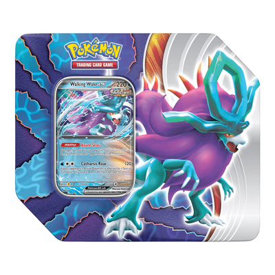 POKEMON TCG PARADOX CLASH TIN SPA WALKING WAKE EX - Toysmart_001
