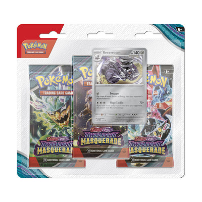 POKEMON TCG TWI MASQUE 3PACK BLIST ENG REVAVROOM - Toysmart_001
