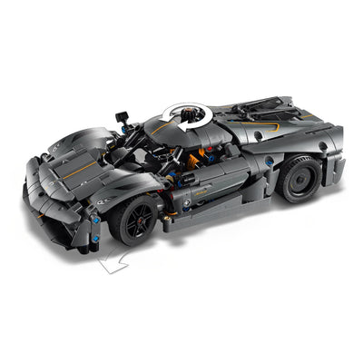  LEGO®Technic: Hipercoche Koenigsegg Jesko Absolut Gris - Toysmart_008