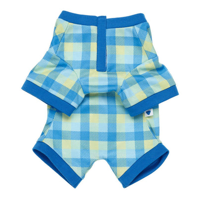 Bab Ropa Pijama Cuadros Azul - Toysmart_001