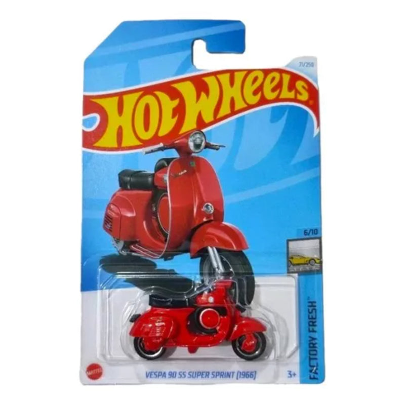 Hot Wheels Autos Básicos Factory Fresh 6/10 Vespa 90 - Toysmart_001