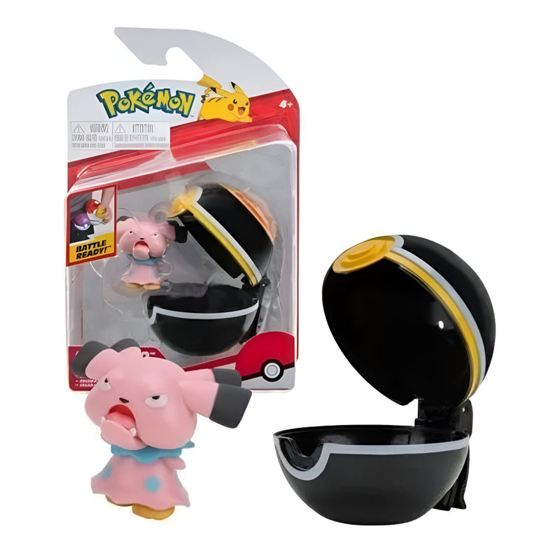 Pokémon Clip N Go C/Figura De Batalla Snubbull - Luxury Ball - Toysmart_001