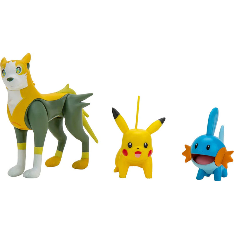 Pokémon Set Figuras De Batalla X 3 Pikachu/Mudkip/Boltund - Toysmart_002