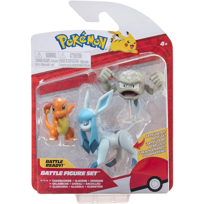 Pokémon Set Figuras De Batalla X 3 Charmander/Glaceon/Geodude - Toysmart_001