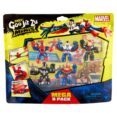 Goo Jit Zu Marvel Mega Pack Minis X 6 - Toysmart_001