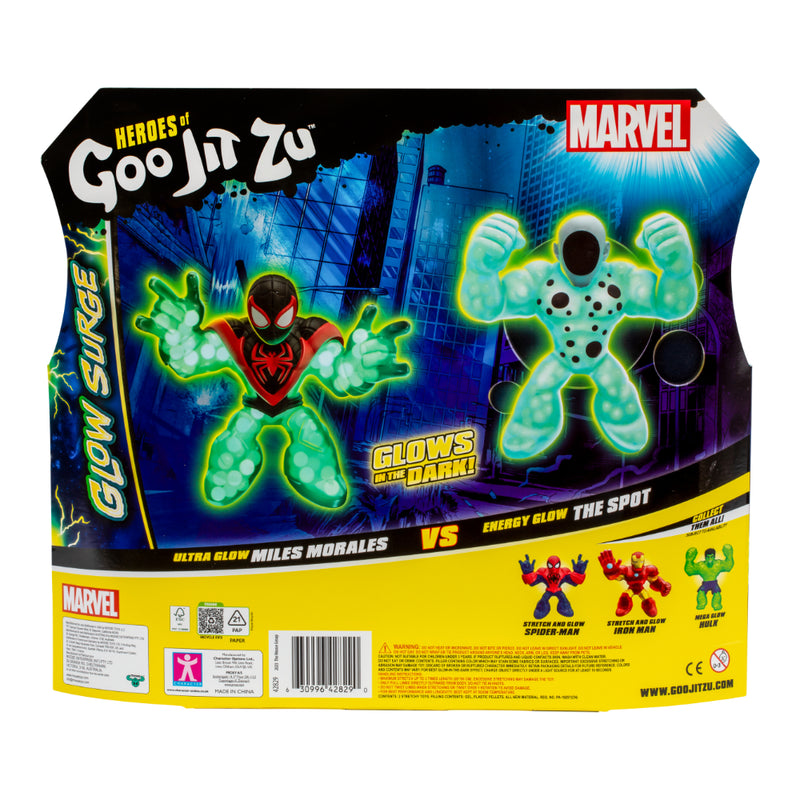 Goo Jit Zu Marvel Glow Surge Miles Morales Vs. The Spot - Toysmart_003