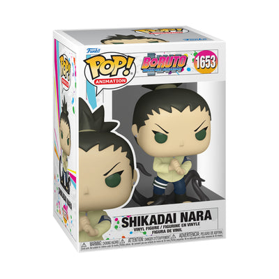 Pop Animation: Boruto- Shikadai Fig. Vinil - Toysmart_001