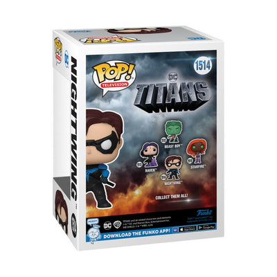 Pop Tv: Titans S1- Nightwing Fig. Vinil - Toysmart_003