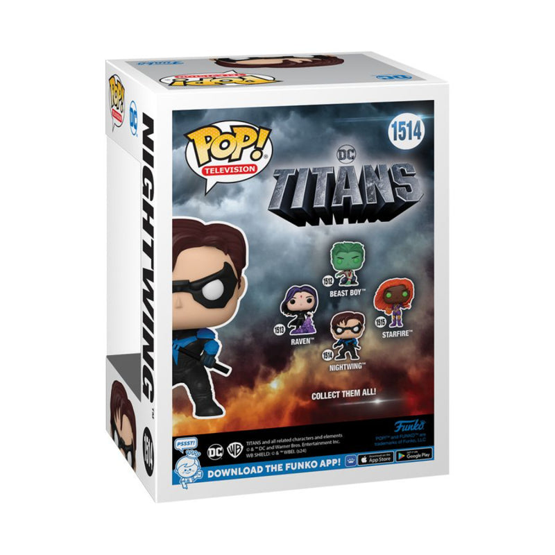 Pop Tv: Titans S1- Nightwing Fig. Vinil - Toysmart_003