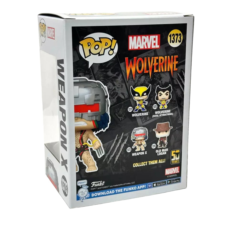 Pop Marvel: Wolverine 50Th – Ult. Weapon X Fig. Vinil - Toysmart_003