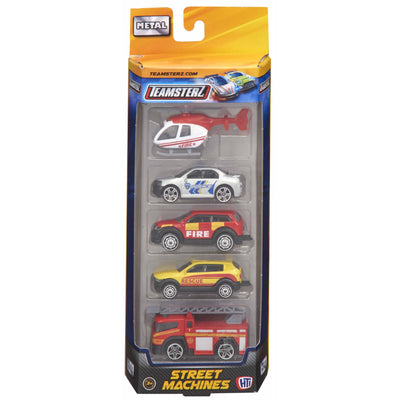 Tz S/M Die Cast Vehículo X 5 Rescate - Toysmart_001