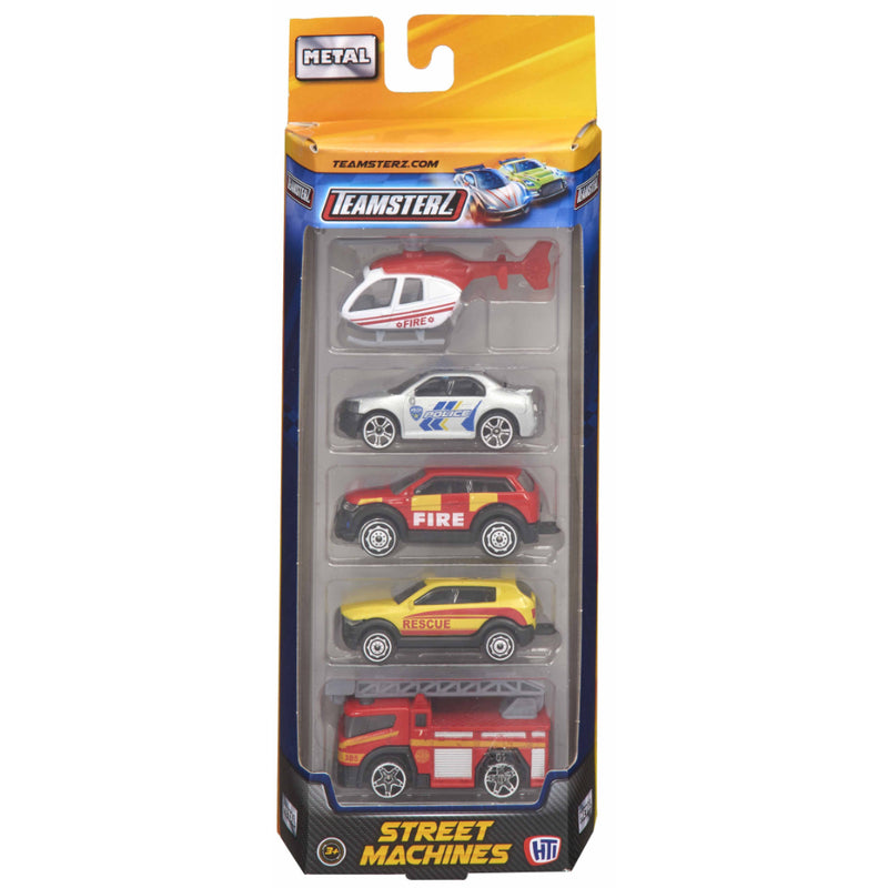 Tz S/M Die Cast Vehículo X 5 Rescate - Toysmart_001