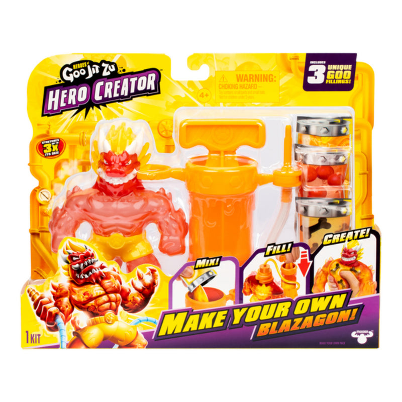 Goo Jit Zu Set Creador Héroe X 1 Blazagon - Toysmart_001