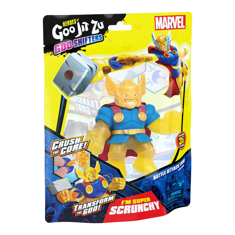 Goo Jit Zu Marvel Goo Shifters Héroes S8 X 1  Battle Attack Thor - Toysmart_001