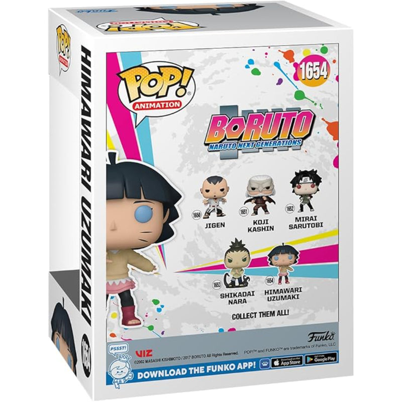 Pop Animation: Boruto- Himawari Clasica Fig. Vinil - Toysmart_003