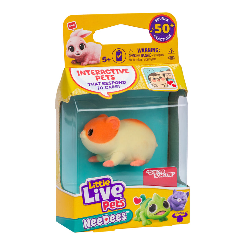 Little Live Pets Needees Mascota X 1 Chipee Hamster - Toysmart_001