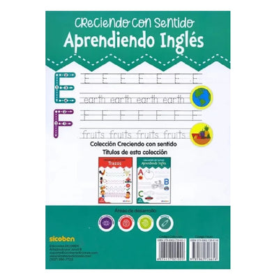 Libro De Actividades  - Creciendo Con Sentido Aprendiendo Ingles - Toysmart_003