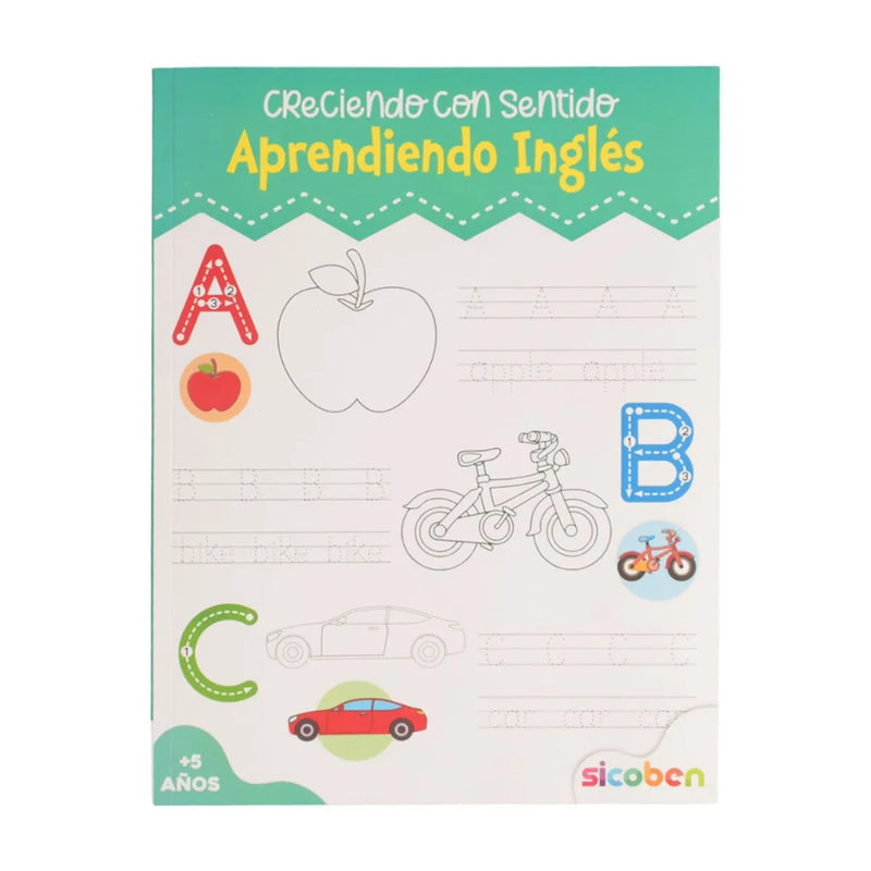 Libro De Actividades  - Creciendo Con Sentido Aprendiendo Ingles - Toysmart_001