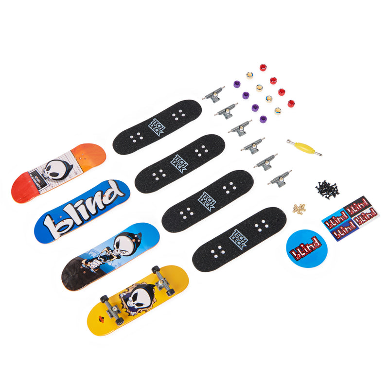 Tech Deck Set Múltiple X 4 Blind 25 Years Ans - Toysmart_002