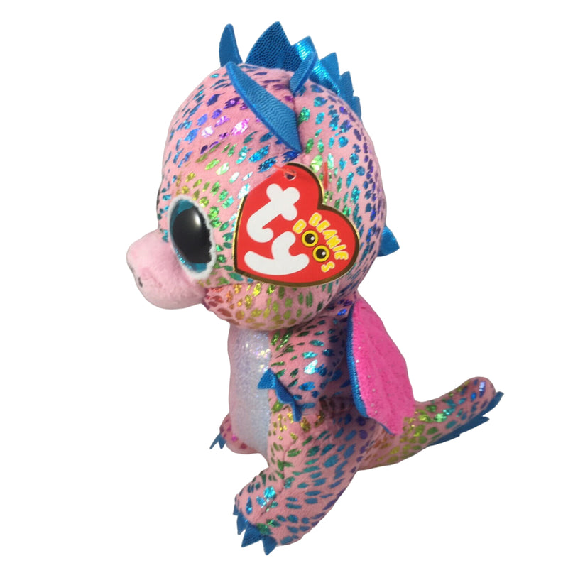 Ty Beanie Boos  Flint Dragon Multicolor  - Toysmart_002