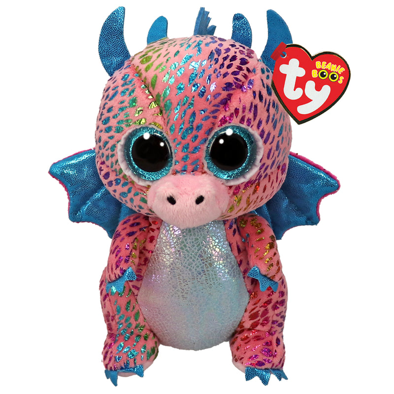 Ty Beanie Boos  Flint Dragon Multicolor  - Toysmart_001