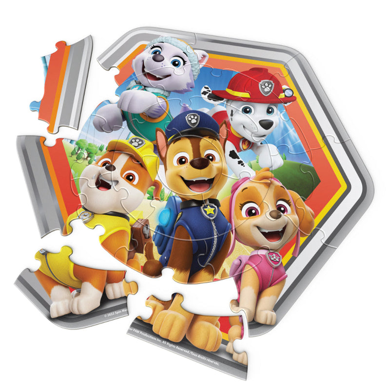 Rompecabezas Forma Hexágono Personajes Paw Patrol 24 Piezas - Toysmart_002