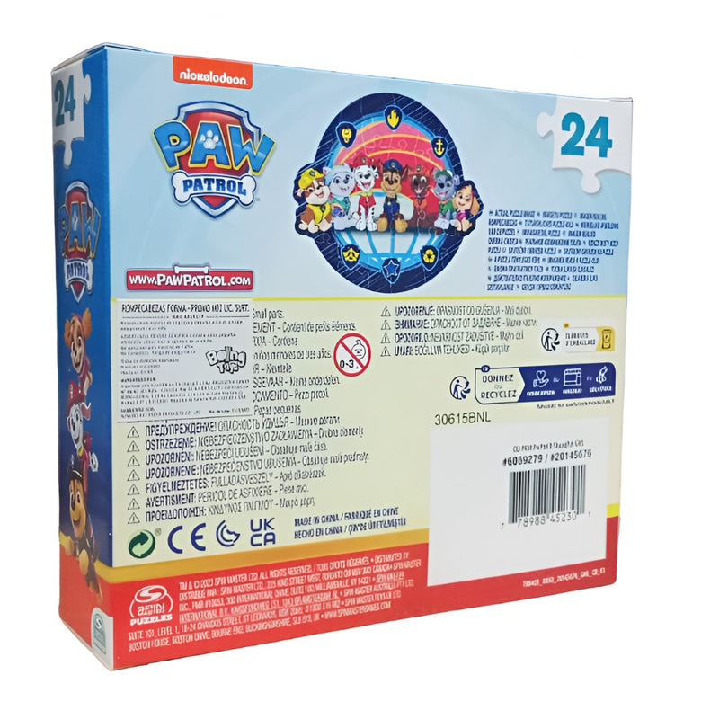 Rompecabezas Forma Unidad Personajes Paw Patrol 24 Piezas - Toysmart_003