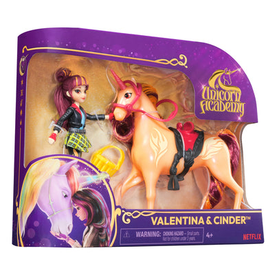 Unicorn Academy Muñeca Valentina And Cinder - Toysmart_001