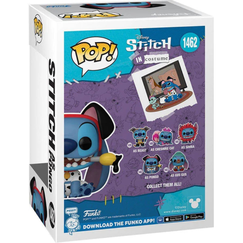 Pop Disney: Stitch Disfraz - 101 Dalmatas Pongo Fig. Vinil - Toysmart_003