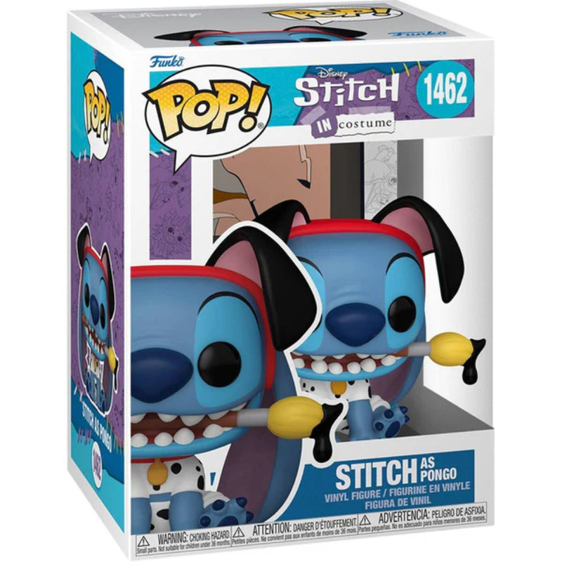 Pop Disney: Stitch Disfraz - 101 Dalmatas Pongo Fig. Vinil - Toysmart_001