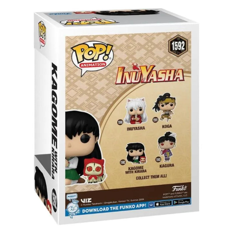 Pop Animation: Inuyasha - Kagome Con Kirara Fig. Vinil - Toysmart_003