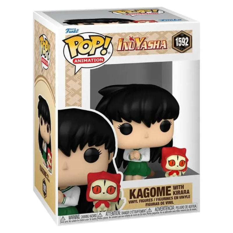 Pop Animation: Inuyasha - Kagome Con Kirara Fig. Vinil - Toysmart_001