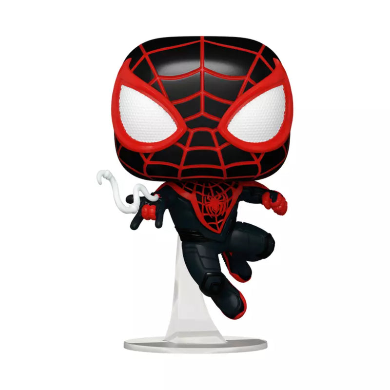 Pop Games: Spider-Man 2- Miles Morales Fig. Vinil - Toysmart_002