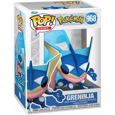 Pop Games: Pokemon- Greninja Fig. Vinil - Toysmart_001