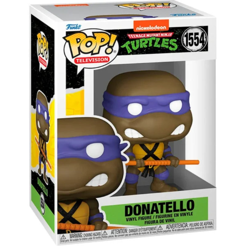 Pop Tv: Tmnt S4 - Donatello Fig. Vinil - Toysmart_001