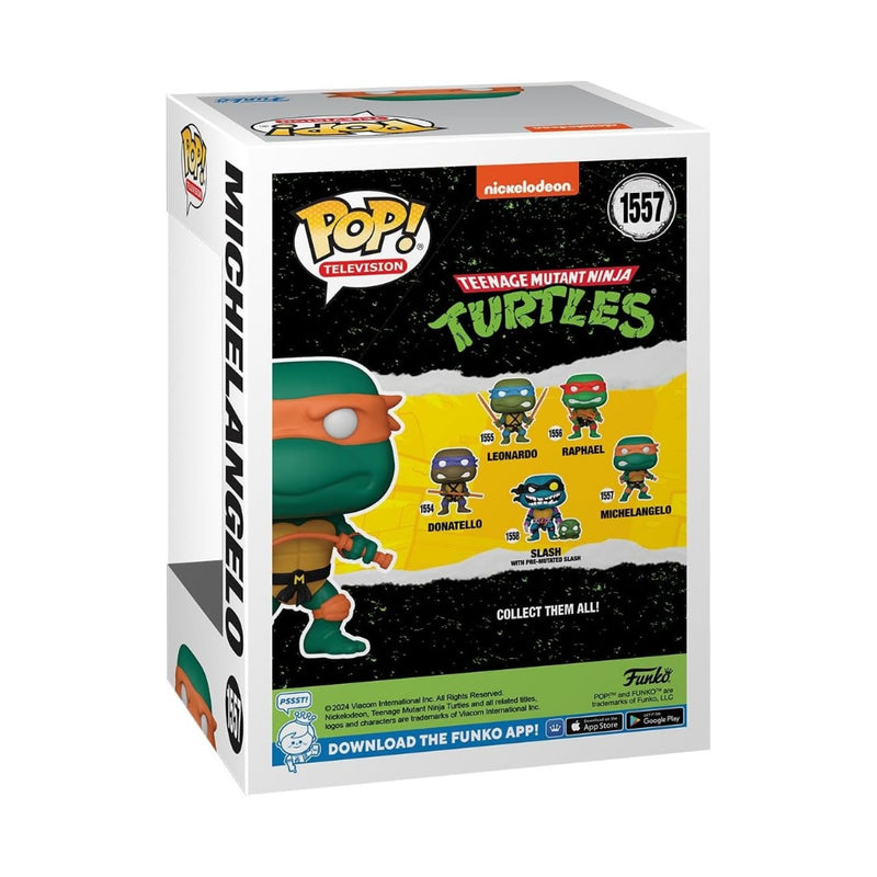 Pop Tv: Tmnt S4 - Michelangelo Fig. Vinil - Toysmart_003