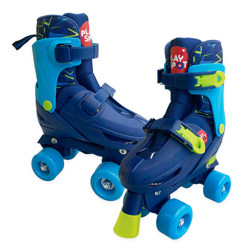 Play Spot Set Patines Ruedas2X2 Azúl - Toysmart_004