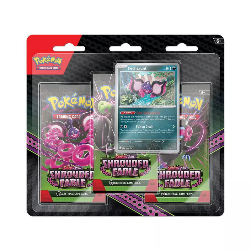 Pokemon Tcg Sv Shrou Fable 3Pk Blist Eng - Toysmart_001