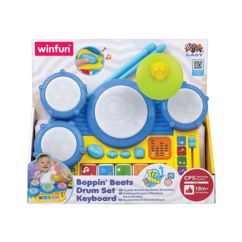 Teclado Batería De Ritmos Divertidos- Wf - Toysmart_001