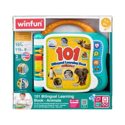 Libro De Aprendizaje Bilingüe De Los 101 Animales- Wf - Toysmart_001