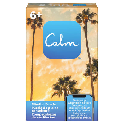 Calm Rompecabezas De Meditación Palmeras 100 Pzs. - Toysmart_001